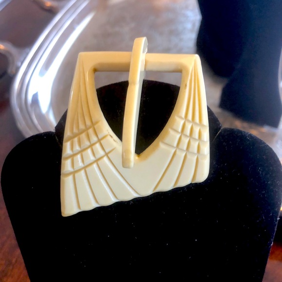Art Deco Belt Buckle - Picture 2 of 10